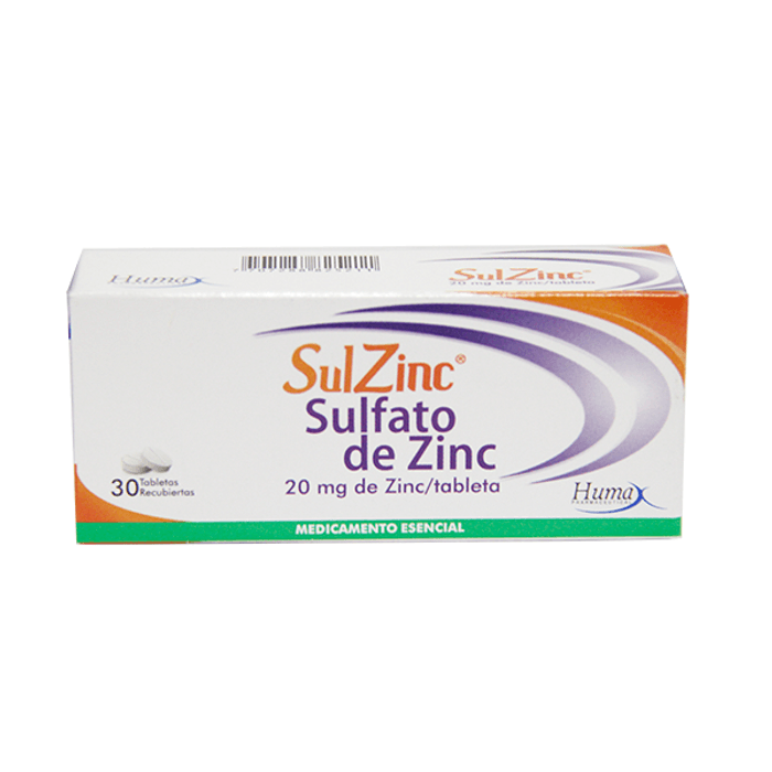 El sulfato de zinc para que sirve